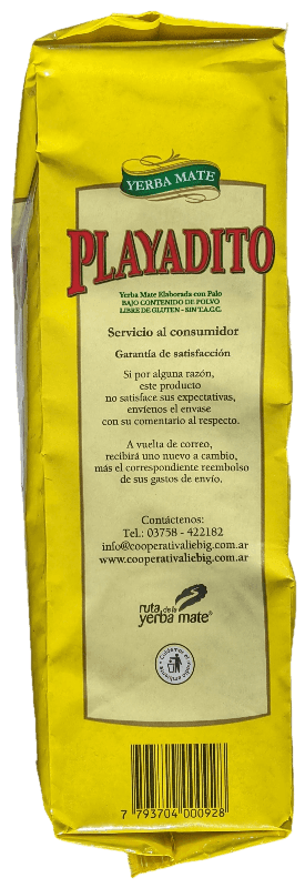 YERBA MATE PLAYADITO