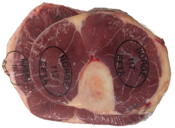 Storfe Shank / Osso bucco