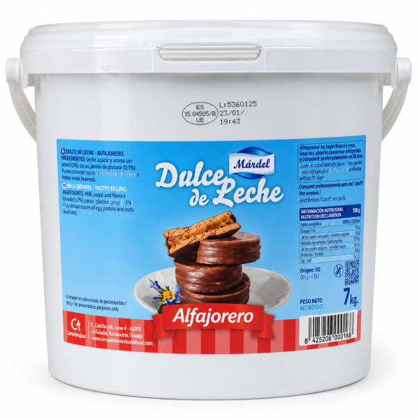 DDL Repostero B2B / DULCE DE LECHE / MARDEL 7KG