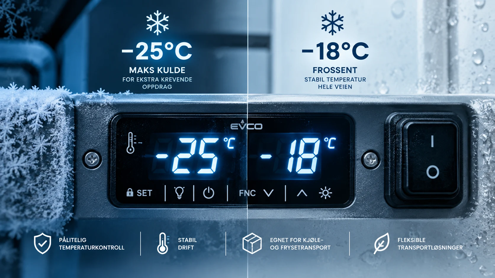 ColdTainer temperaturkontrollert transport